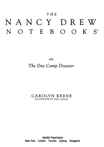 The Day Camp Disaster by Carolyn Keene