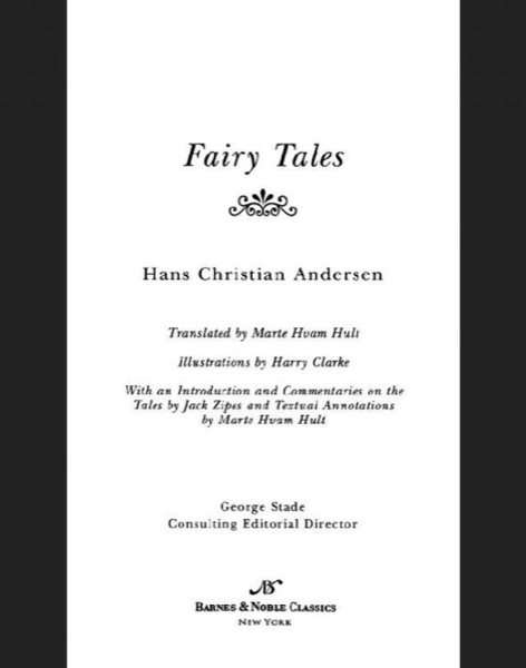 Fairy Tales of Hans Christian Andersen by Hans Christian Andersen