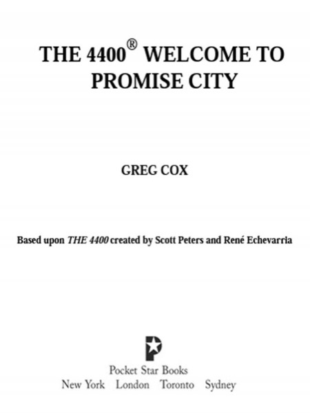 Welcome to Promise City by Greg Cox