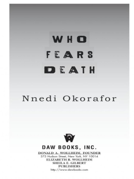 Who Fears Death by Nnedi Okorafor