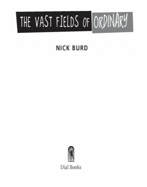 The Vast Fields of Ordinary by Nick Burd