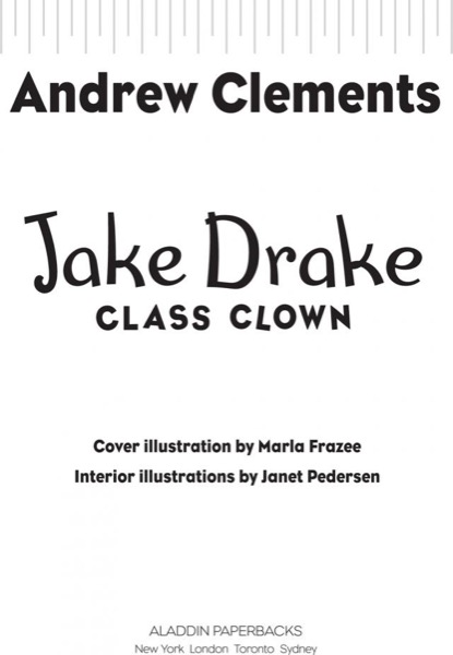 Jake Drake, Class Clown by Andrew Clements