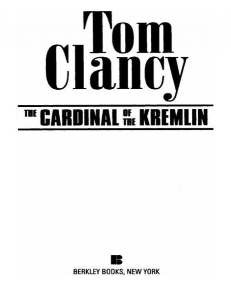 The Cardinal of the Kremlin by Tom Clancy