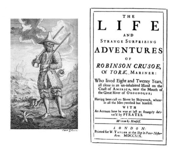 An American Robinson Crusoe by Daniel Defoe