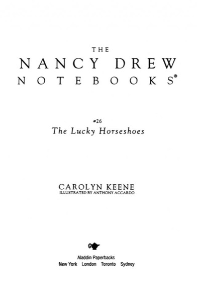 The Lucky Horseshoes by Carolyn Keene