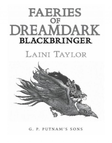 Blackbringer by Laini Taylor