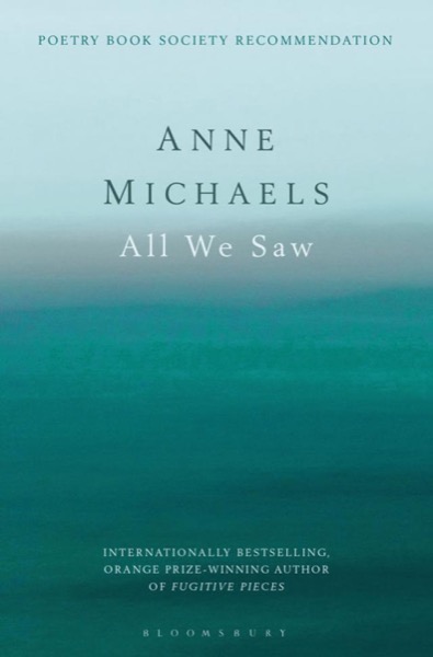 All We Saw: Poems by Anne Michaels