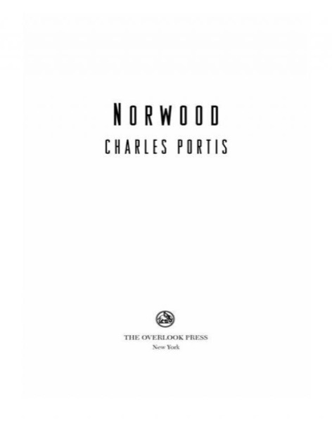 Norwood by Charles Portis