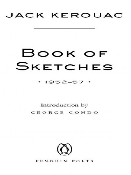 Book of Sketches by Jack Kerouac