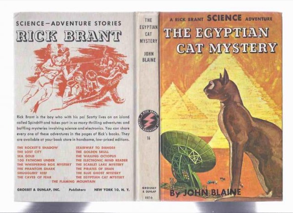 The Egyptian Cat Mystery: A Rick Brant Science-Adventure Story by Harold L. Goodwin