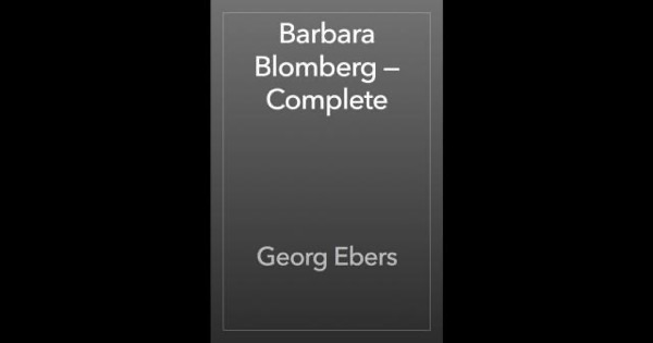 Barbara Blomberg — Complete by Georg Ebers