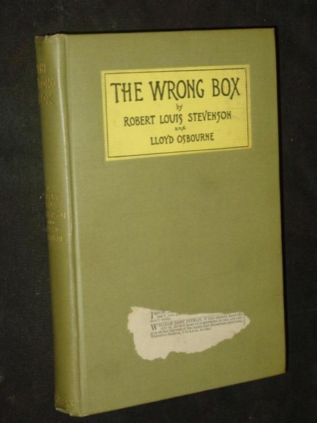 The Wrong Box by Robert Louis Stevenson and Lloyd Osbourne