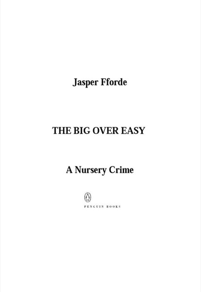 The Big Over Easy by Jasper Fforde