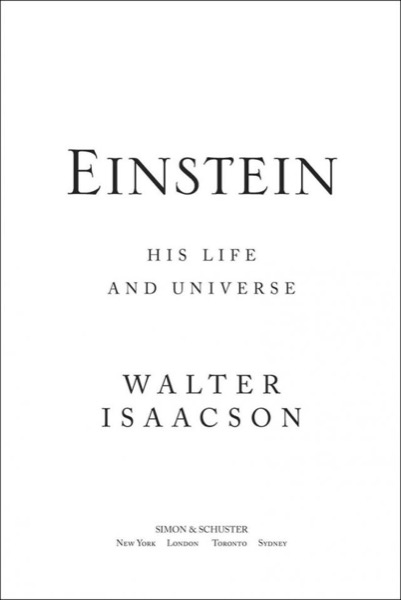 Einstein: His Life and Universe