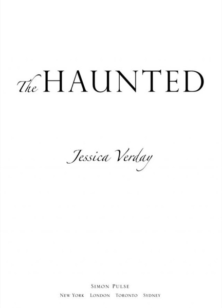 The Haunted by Jessica Verday