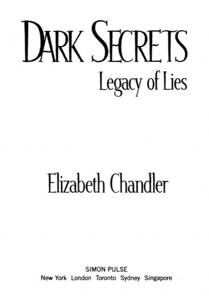 Legacy of Lies by Elizabeth Chandler