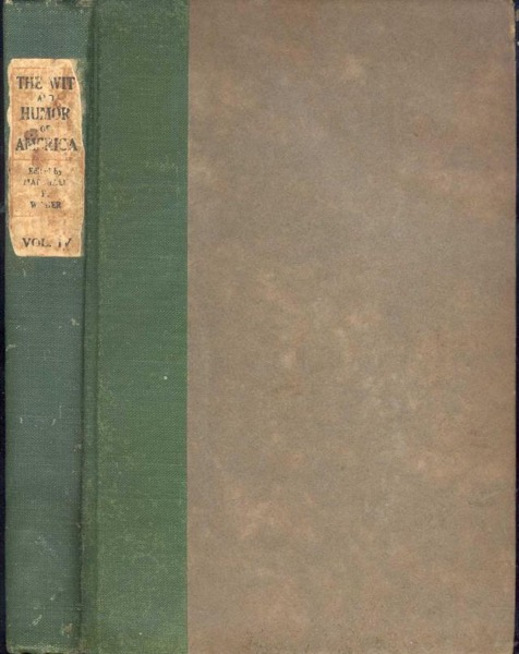 The Wit and Humor of America, Volume IV. (of X.) by E. Oe. Somerville and Martin Ross