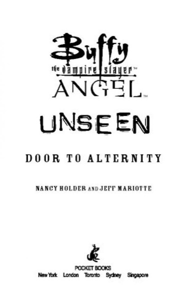 Unseen #2: Door to Alternity by Nancy Holder