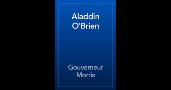 Aladdin O'Brien by Gouverneur Morris