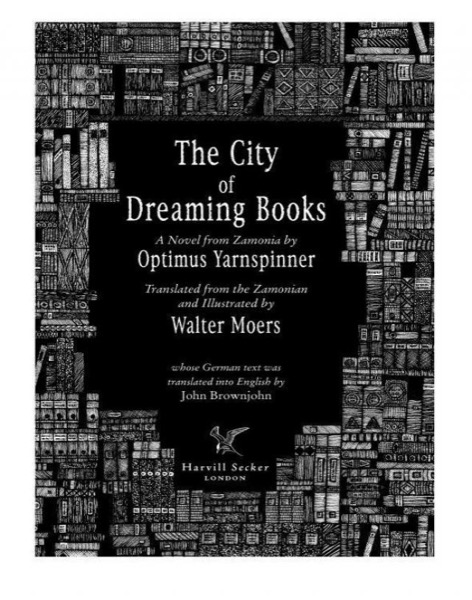 The City of Dreaming Books by Walter Moers