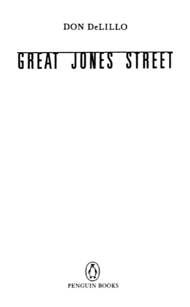 Great Jones Street (Contemporary American Fiction) by Don DeLillo