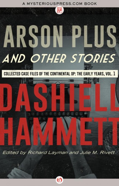 Arson Plus by Dashiell Hammett