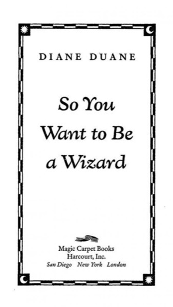 So You Want to Be a Wizard