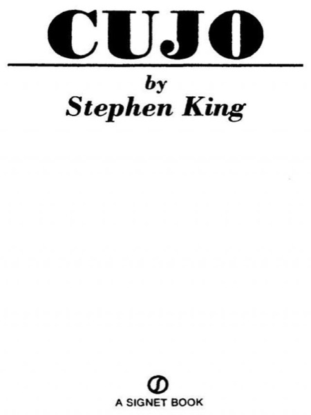 Cujo by Stephen King