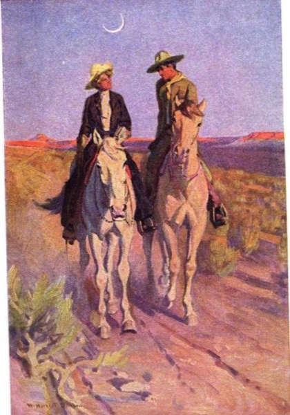 The Heart of the Desert by Honoré Morrow