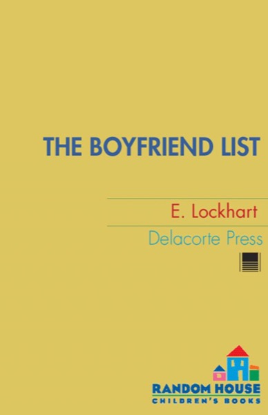 The Boyfriend List by E. Lockhart