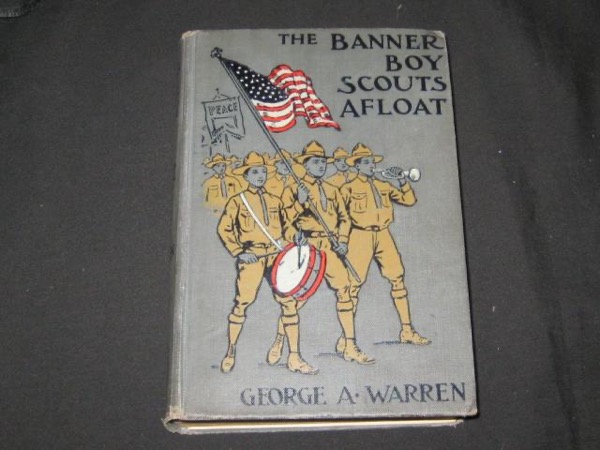 Banner Boy Scouts Afloat by George A. Warren