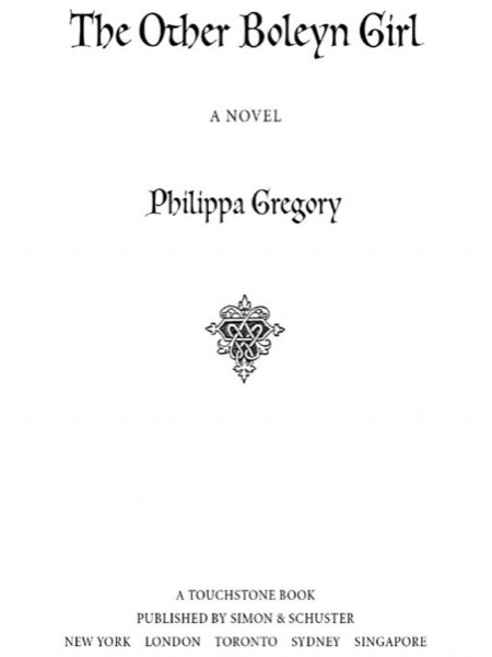 The Other Boleyn Girl by Philippa Gregory