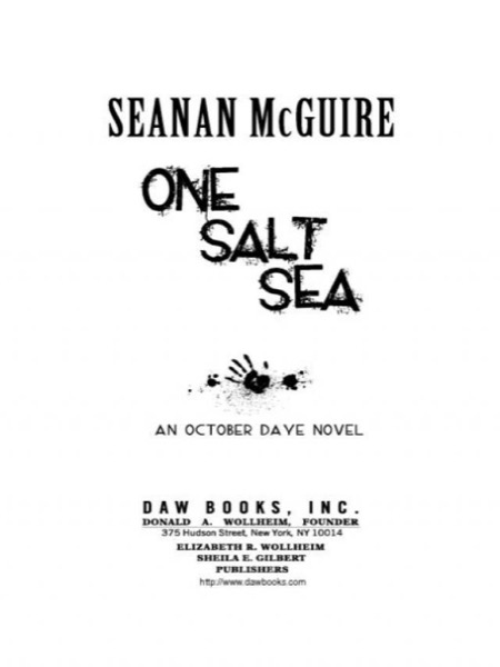 One Salt Sea by Seanan McGuire