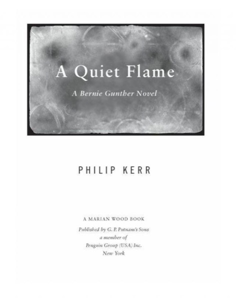 A Quiet Flame by Philip Kerr