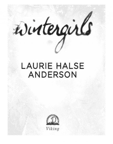 Wintergirls by Laurie Halse Anderson