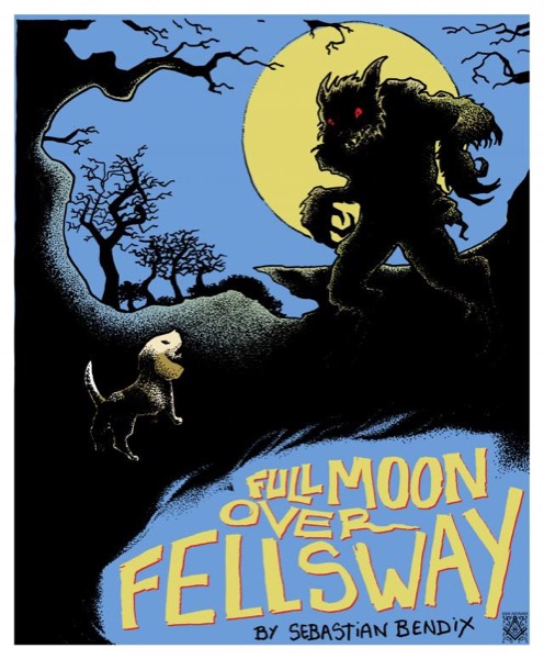 Full Moon Over Fellsway by Sebastian Bendix