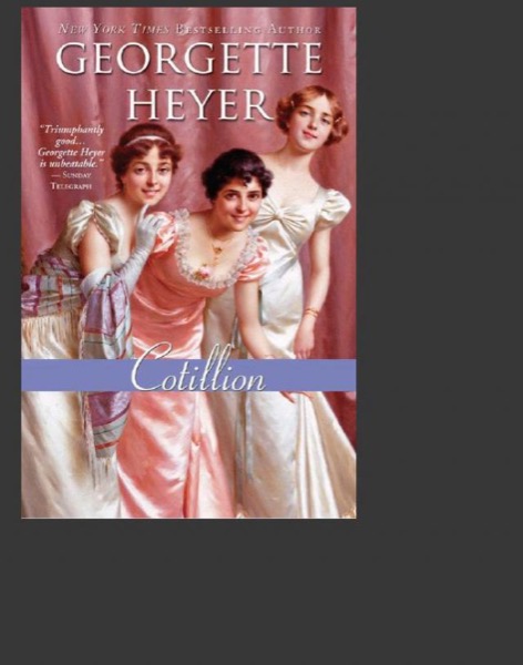 Cotillion by Georgette Heyer