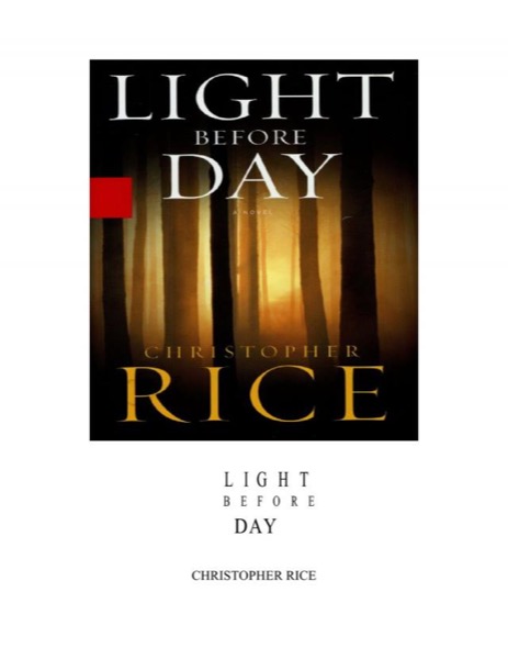 Light Before Day by Christopher Rice