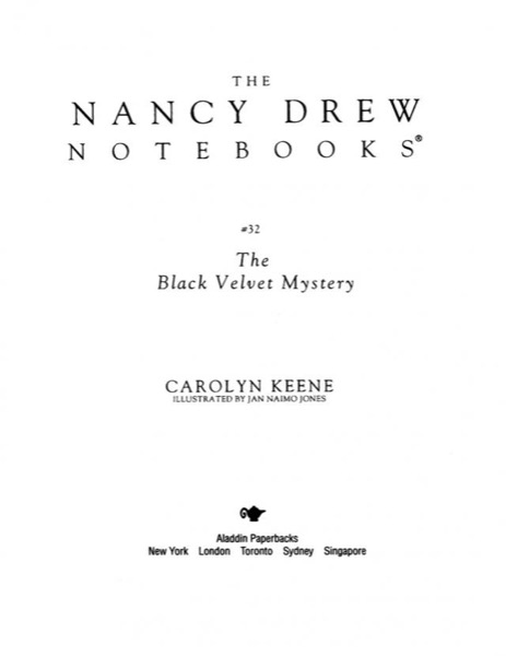 The Black Velvet Mystery by Carolyn Keene