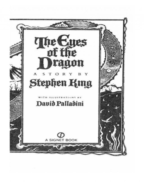 The Eyes of the Dragon by Stephen King