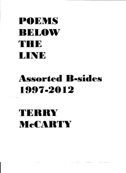 Poems Below The Line by Terry McCarty