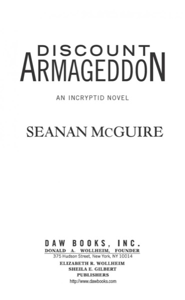 Discount Armageddon by Seanan McGuire