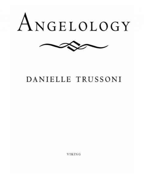 Angelology by Danielle Trussoni