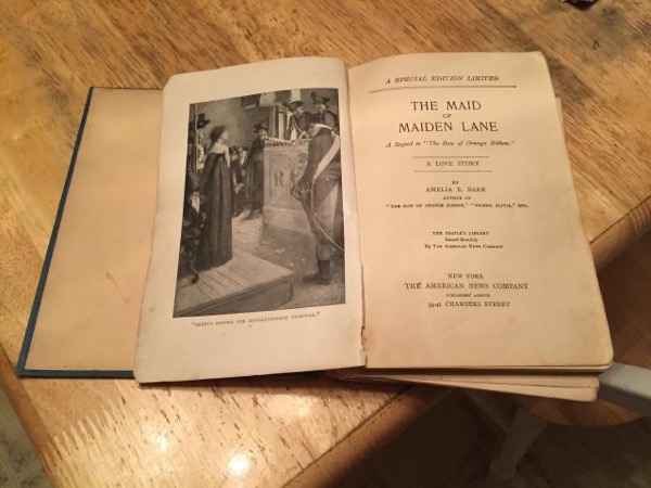 The Maid of Maiden Lane by Amelia E. Barr