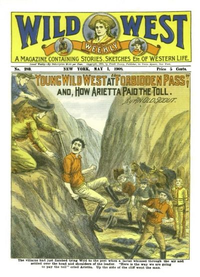 Young Wild West at Forbidden Pass by Old scout