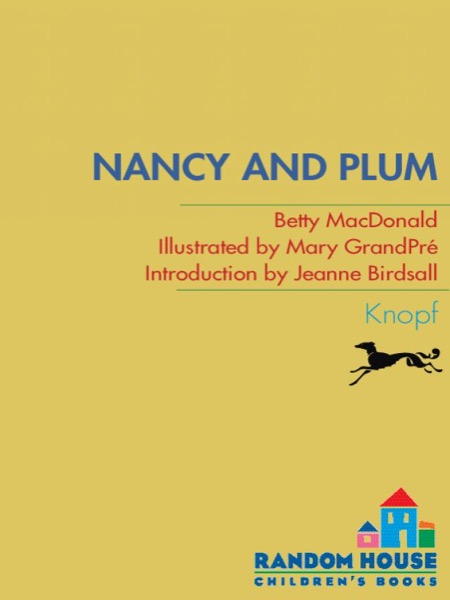 Nancy and Plum by Betty Macdonald