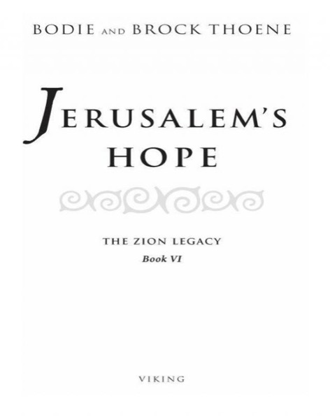 Jerusalem's Hope by Bodie Thoene