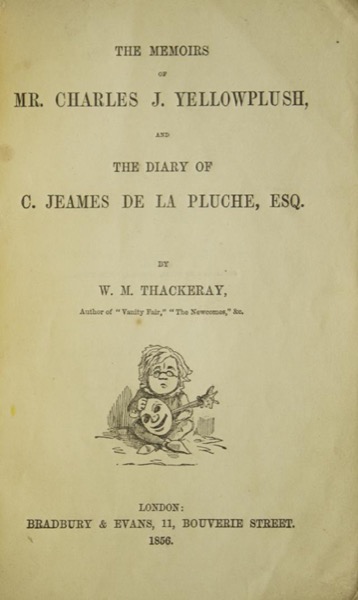 The Memoirs of Mr. Charles J. Yellowplush by William Makepeace Thackeray