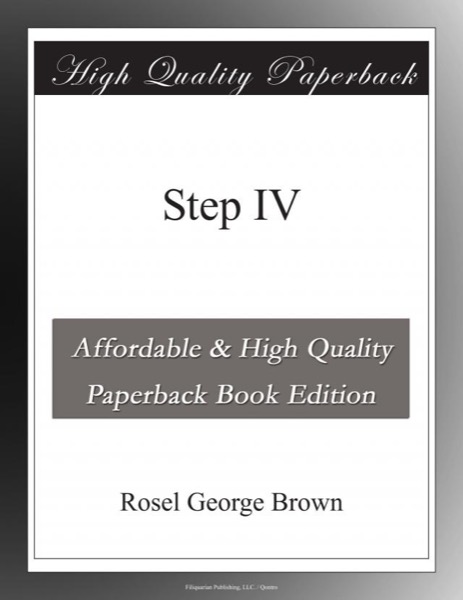 Step IV by Rosel George Brown