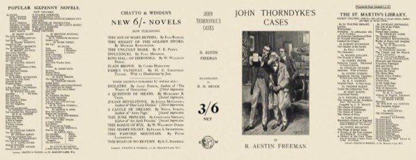 John Thorndyke's Cases by R. Austin Freeman